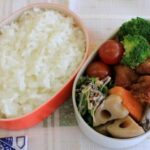 講師がつめたお弁当です