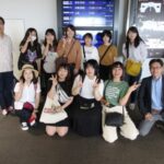 高松空港にて「行ってきます！」