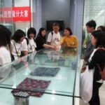 服装学院の展示室も見学