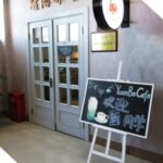 図書館内にあるカフェ